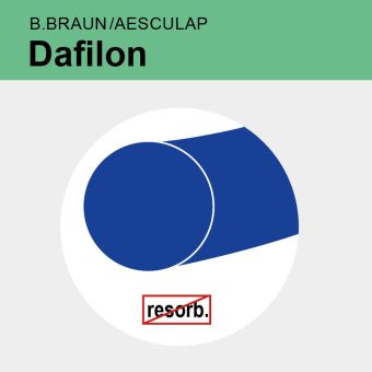 Dafilon blau monof. USP 1 6x45cm 