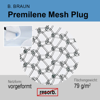 Premilene Mesh Plug X-large with Onlay 