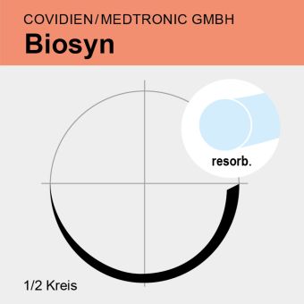 Biosyn ungef. monof. USP 4/0 70cm, CV-23 