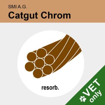 Catgut chrom USP 4/0 1,5m 