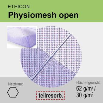 Physiomesh open 20 x 30cm 