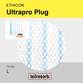 Ultrapro Plug Large 12x7,5 cm, Anker Ø 5cm 