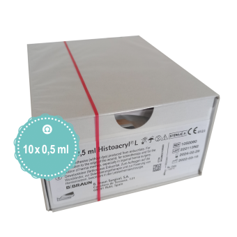 Histoacryl Gewebekleber farblos 10x0,5ml 