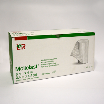 Mollelast Binden 6 cmx4 m weiß lose 