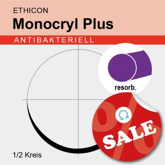 Monocryl Plus viol. monof. USP 4/0 70cm, RB1 