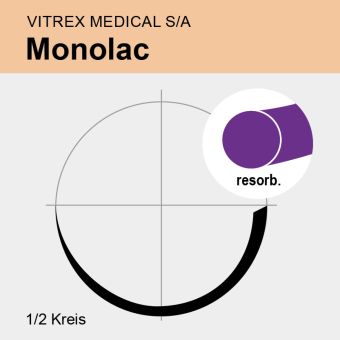 Monolac viol. monof. USP 1 90cm, HRX45 