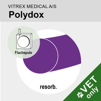 Polydox viol. monof. USP 3/0 50m, bottle 