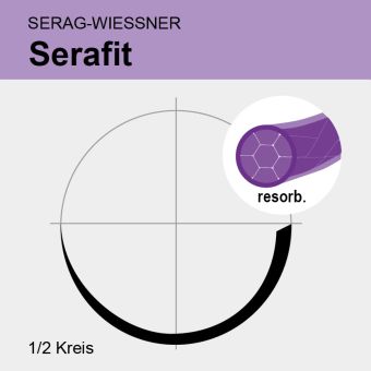 Serafit viol. gefl. USP 1 70cm, HRX75 