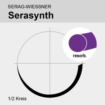 Serasynth Loc viol. monof. USP 0 20cm, HRX27 