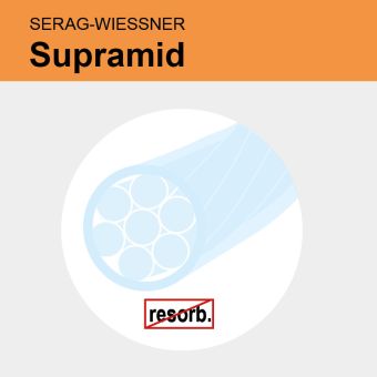 Supramid ungef. pseudomonof. USP 1 3x50cm 