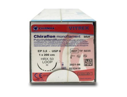 Chiraflon blue monof. Loop USP 0 2m, HRX50 